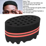 Hair Sponge Brush Big Holes Sponge Dreads Locking Afro Coil Comb Care Tool F RHS