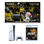 Sony K77XR80PU 77 Inch BRAVIA 8 XR80PU 4K OLED TV and PS5 with Call of Duty Black Ops 6 Game Bundle