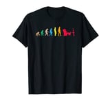 Devolution of Man Lazy TV Watcher Evolution T-Shirt