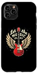 iPhone 11 Pro Let the Music Play Guitars Guitar Guitar Player Guitarist Case