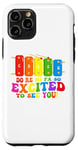 Coque pour iPhone 11 Pro Do Re Mi Fa So Excited To See You Music Teacher Appréciation