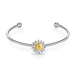 Daisy Cuff Bangle by Philip Jones