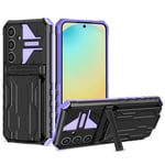 Samsung Galaxy S24 Fe      Heavy Duty Case    [Purple]