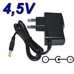 Top Chargeur * Adaptateur Secteur Alimentation Chargeur 4.5V pour Lecteur CD Portable Philips AZ 7362