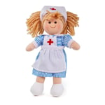 Poupée douce nurse nancy, 28cm de haut