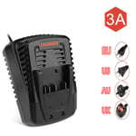 Chargeur De Batterie Bosch 18v 14.4v,Chargeur De Batterie Eddie Ion Pour Bat609,Bat609g,Bat618,Bat618g,Al1860cv,Al1814cv,Qualité - Type 3a Battery Charger-Eu