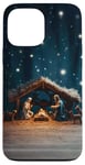 iPhone 13 Pro Max Christmas Nativity Mary, Joseph, and Baby Jesus Case