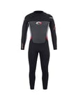 Osprey Action Sports Origin Mens Long Wetsuit Black/Red, Black/Red, Size Xl/40 Inch, Men