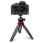 Digipower Active Mini Tripod for Smartphone / Kamera med Bluetooth-Fjernkontroll - Svart