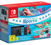 Nintendo Switch Console - Neon Blue/Red + Sports