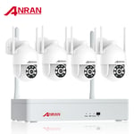 3MP Wireless IP Security Camera System Outdoor WIFI CCTV Home PTZ Audio 8CH NVR