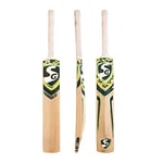 SG Savage Plus-Batte de Cricket en Forme de Saule du Kashmir-Taille 6-Balle en Cuir Men's, Beige