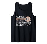 Mandolin Small Instrument Big Sound Mandolin Player Musician Tank Top