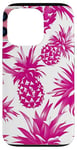 Coque pour iPhone 13 Pro Festive Tropical Ananas Coque de téléphone Motif Noël