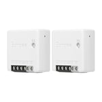 ZigBee Mini Smart Switch 2 Pack, 10A, Compatible with Alexa & Google Home