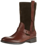 Tommy Hilfiger Femme Hamilton 8 C Bottines, Vert Climbing Ivy Cognac 310, 42 EU