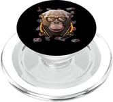 Gamer Chimpanzee Jeu vidéo pour garçon PopSockets PopGrip pour MagSafe