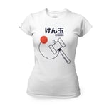 T-Shirt Femme Col Rond Kendama Bilboquet Japon Asie Culture Jouet