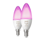 Philips Hue – Hvit/farget Ambiance E14 (2 pk)