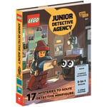 LEGO® Books: Junior Detective Agency (with detective minifigure, dog mini-build, 2-sided poster, play scene, evidence envelopes and LEGO elements) (inbunden, eng)