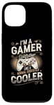 Coque pour iPhone 13 Gamer Godfather pour hommes, jeux vidéo amusants, vintage