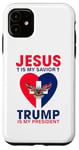 iPhone 11 Jesus is my savior Trump is my president Christian Men Women Case