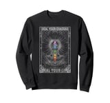 Heal Your Chakras and Life Kundalini Meditation Sweatshirt