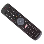 Replacement Remote Control For Philips TV Model 32PHH4101-88 48PFT5509S/98