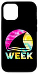 Coque pour iPhone 13 2024 Week Retro Shark Fin Lover Sea Ocean Animal Summer Trip