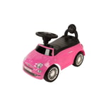 Babytrold Fiat 500 - Åkbar bil - rosa (20-42FI-P)