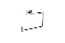 B.RIVER porte serviettes anneau salle de bain en Chrome - BATHSTAGE