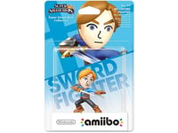 Nintendo Amiibo Mii Sword Fighter - Super Smash Bros. Collection - Extra Videospelfigur För Spelkonsol - För New Nintendo 3Ds, New Nintendo 3Ds Xl  Nintendo Wii U