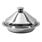 Tajine en Inox "Induction" 24cm Argent