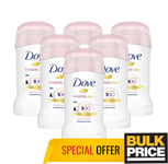 Dove Invisible Care Colors Stick Deodorant Antiperspirant 40ml 3, 6 Pack