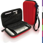Red Hard Case Cover for New Nintendo 3DS XL 3DSXL 2DS XL 2DSXL Sleeve Pouch