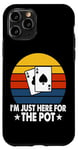 Coque pour iPhone 11 Pro Jeu de cartes de poker Jetons de jeu Bluff