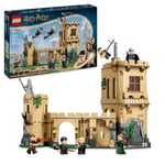 LEGO Harry Potter Le château de Poudlard : Les Cours de vol - Inclut 6 minifigurines Collector Dont Drago Malefoy et professeure McGonagall - Jeu de rôle pour garçons et Filles dès 9 Ans 76447