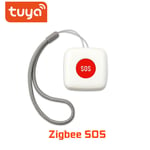 capteur SOS,alarme pour personnes âgées,étanche,interrupteur d'urgence,fonctionne avec Tuya Zigbee hub,application Smartlife - Type zigbee Tuya SOS