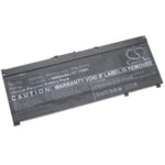 vhbw batterie compatible avec HP Gaming Pavilion 15-CX0815NO, 15-CX0999NIA laptop (4400mAh, 15,4V, Li-Polymère, noir)