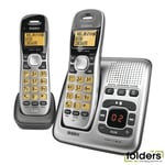 Uniden 2 handset cordless telephone with answering machine