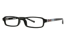 Converse KIDS Designer Spring Hinge EyeGlasses Frame Zoom Black 47 mm DEMO LENS