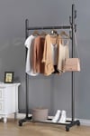 Hanging Clothes Rack on Wheels