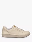 Josef Seibel Claire 01 Leather Trainers, Sand