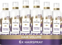 Pantene Volume Hairspray with Jojoba Oil 250ML, 6 X 250 ML, Volumising Products