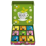 Clipper Tea Organic Herbal & Green Tea Selection Gift Box|Organic, Eco Friendly & Fair Trade| Assorted Individually Wrapped Tea Bags |1 Sampler box with 45 Unbleached Tea Bags