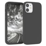 For Apple iPhone 12 Mini Silicone Cover Phone Case Protection Back Cover Gray