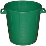 Poubelle d'extérieur sans couvercle - 30 L - vert