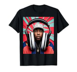 DJ, Hip Hop, Giant, Headphones, 80s, 90s, Rap, Music, T-Shirt