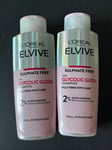 L'Oreal Elvive Glycolic Gloss Shampoo 200ml X 2 Ref 36