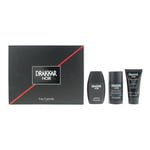 Guy Laroche Drakkar Noir 3 Piece Gift Set: Eau De Toilette 50ml - Deodorant Stick 75ml - Shower Gel 50ml